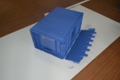 EU4628物流塑料周轉箱底-2