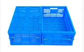 折疊6424-1塑料周轉筐